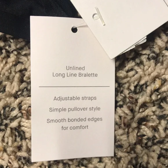 Auden ๐ Black Lace Unlined Long Line Bralette Size XS | NWT - Picture 7 of 7